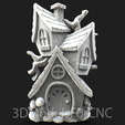 6.png 3D Model STL File for CNC Router Laser & 3D Printer Fairy Door Pack