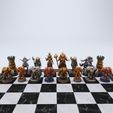 5-3.jpg Fantasy Chess Set – Mythical Creatures Edition