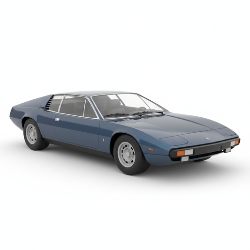 Lamborghini Espada car model, race car, sports car, truck, car STL, SUV, vehicle, classic car, drift car, vintage car, garage, automobile, supercar, diorama, car 3D, pickup, hypercar, car, muscle car, JDM