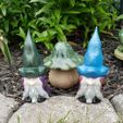 Garden-Gnome-Pic1.jpg Forest Gnome with Stake for Garden, Plant and Planter Boxes