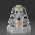 ALEXA_ECHO_DOT-5_PHARAOH_SKULL.jpg Suporte Alexa Echo Dot 4a e 5a Geração Caveira do Pharaoh