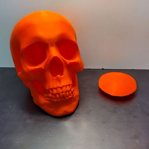 Skull-shaped nesting box