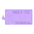 Vault-Tec_Sign_v2.stl Fallout Vault-Tec Vault Boy Sign