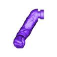 Gdm R arm (resin).stl Gingerdead Man articulated Print-in-Place & Assembly