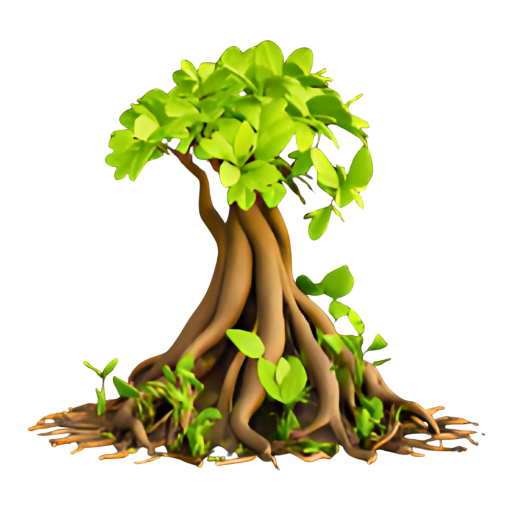 🌳 Enchanted Tree with Vibrant Leaves・ STL File for 3D printing・Cults