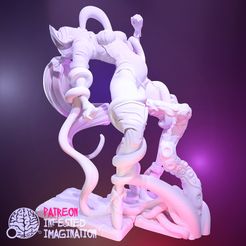 KUROINU_ABUSED_1.jpg Fichier STL KUROINU TENTACLES PRINTABLE ABUSED VERSION PRINTABLE READY・Idée pour impression 3D à télécharger
