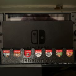 FA17D950-3876-4507-908C-6054259B3F0E.jpeg STL file Nintendo Switch Dock Game Holder・3D printable model to download