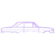 chevy ii 1965.stl Wall Silhouette: Chevrolet Set