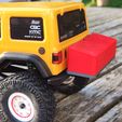 IMG_20220326_180243.jpg Axial SCX24 Jeep removable rear carrier with box and accessories