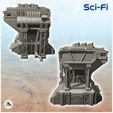 5.jpg Large Sci-Fi production plant with annex tanks (14) - Future Sci-Fi SF Infinity Terrain Tabletop Scifi