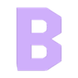 B3.stl Schriftzug Hamburg