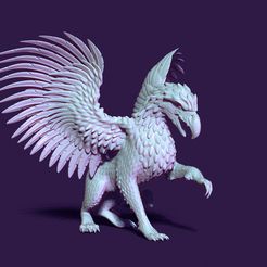 07.jpg Fichier STL Griffon Griffon・Plan imprimable en 3D à télécharger