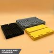 Stackable.jpg 3D Printable Stackable Foldable Storage Crate