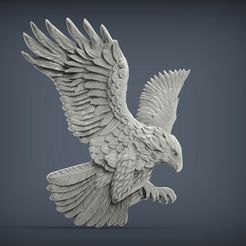 eagle-relief-3d-model-38dba5c238.jpg Eagle relief 3D print model