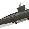 Walru-Class-Dolfijn-3d-bck.png Walrus Class 1/100 scale static or RC model