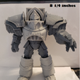 8 1/4 inches Custom Terminator Torso Toppers Complete Set