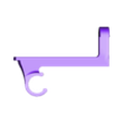 S18__Helmet_Hanger_Hook_by_YASAj_TV_v7.stl Free STL file Kingsong S18 Helmet Hanger Hook・3D printing model to download