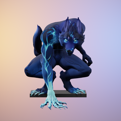 Мистический оборотень: Страж неоновой луны (STL)