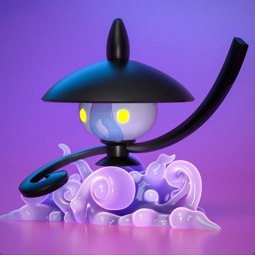 High Quality Lampent Miniature - 3D Printable STL Model For Tabletop Gaming and Display 3D model preview