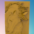1.png horse Head 5,3D MODEL STL FILE FOR CNC ROUTER LASER & 3D PRINTER