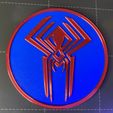 IMG_1783.jpg Spider-Man 2099 Coaster and Keychain