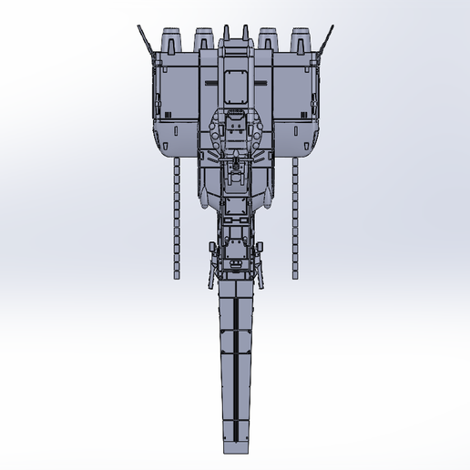 🤖 Clop class cruiser in the Gundam・ STL File for 3D printing・Cults