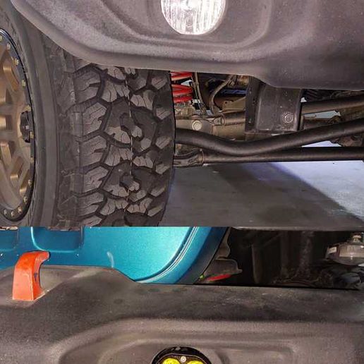 Free STL file Jeep Wrangler JL FOG LIGHT Mount for pod lights 3inch