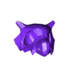 CuboneSkull.obj Cubone Schädel Low Poly