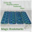 book-magic_blue_2.jpg 3D file Magic Bookmarks・3D printable model to download, c47