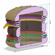 Measures.png The Stackable Burger Box