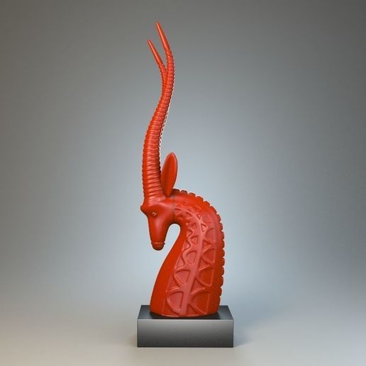 sculpture-antelope-p-3d-model-max-obj-mtl-3ds-fbx-stl (2).jpg Sculpture Antelope P 3D print model