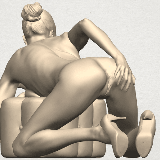 TDA0284 Naked Girl B01 06.png Download free file Naked Girl B01 • 3D printer object, GeorgesNikkei