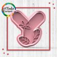 4420-Y-con-flores.75.jpg STL file Cutter letter Y with flowers・3D printing design to download