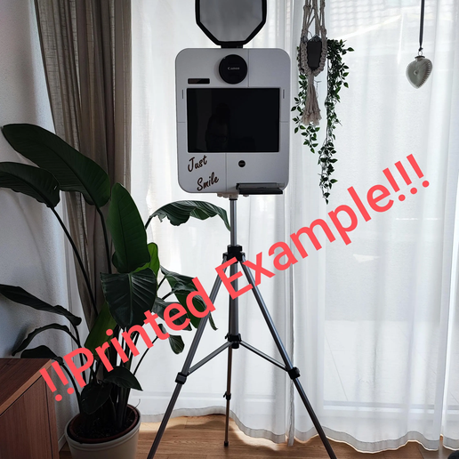 3D printable photo box for Surface, Selphy, Canon