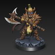 Acquisizione-schermata-29.10.2025-alle-10.52.32.png BANANA BIG AXE KNIGHT - FRUIT WARRIOR FANTASY MINIATURE