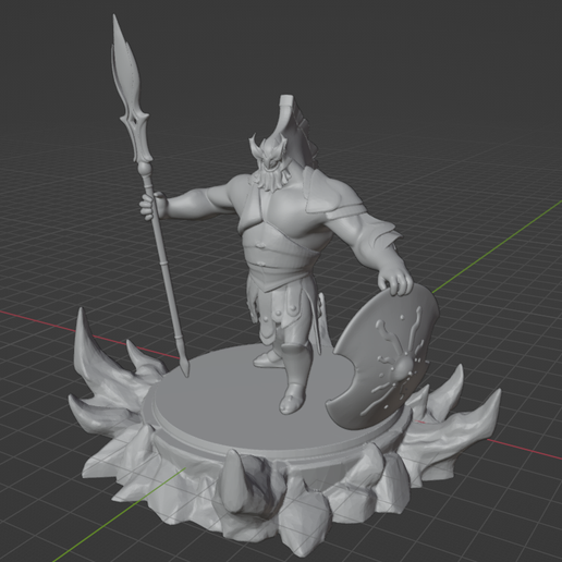 Dota 2 Mars 3D model