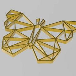 Geometry-Butterfly.jpg Fichier STL Papillon géométrique・Modèle pour impression 3D à télécharger