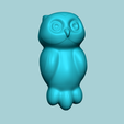 o1.png Jelly Candy Molding Owl - Gummy Mould