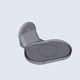 7729CE95-3B4F-469F-900E-DEA320BDBBBC.png Archivo STL Colgador de pared Google Nest Audio (giratorio)・Diseño para descargar y imprimir en 3D