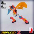 4.jpg 3D Print Action Figure - Reploid Z (based on Megaman Zero)