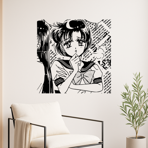 Sailor Moon - Ami Mizuno Studying