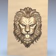 lion_head4.jpg Free STL file lion head・3D printer design to download, stlfilesfree