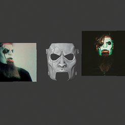 Mask 1.png Fichier STL Jim Roots Masque "Nous ne sommes pas votre genre".・Design à télécharger et à imprimer en 3D