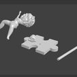 bamby a construire.jpg Swimming bamby and her daemon