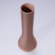 3d_printed_vase.jpg Vase 0058 B - Funnel twisted vas