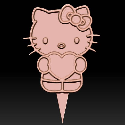 1.jpg Hello Kitty Topper für Torte