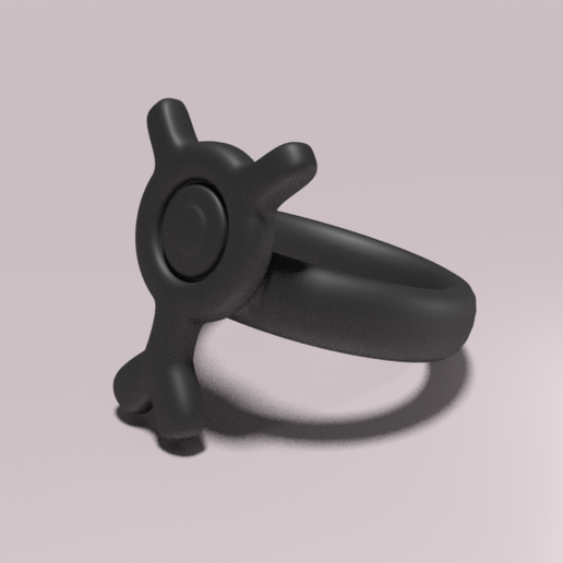 Unown ring "Y" 3D model