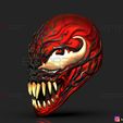 001A.jpg Venom Carnage mask - Venom 2021 - Marvel comics Cosplay 3D print model