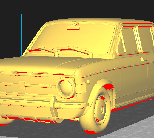 🚗 Fiat 128 (1973) - Decorative 3D Model