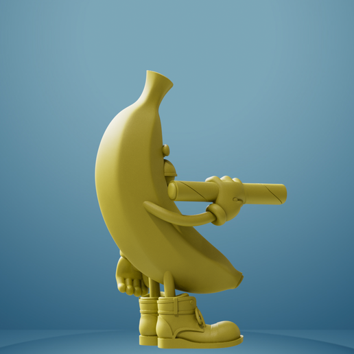 🍌 2xBananas with Attitude - Double Banana 3D Figure FUCK brainrot